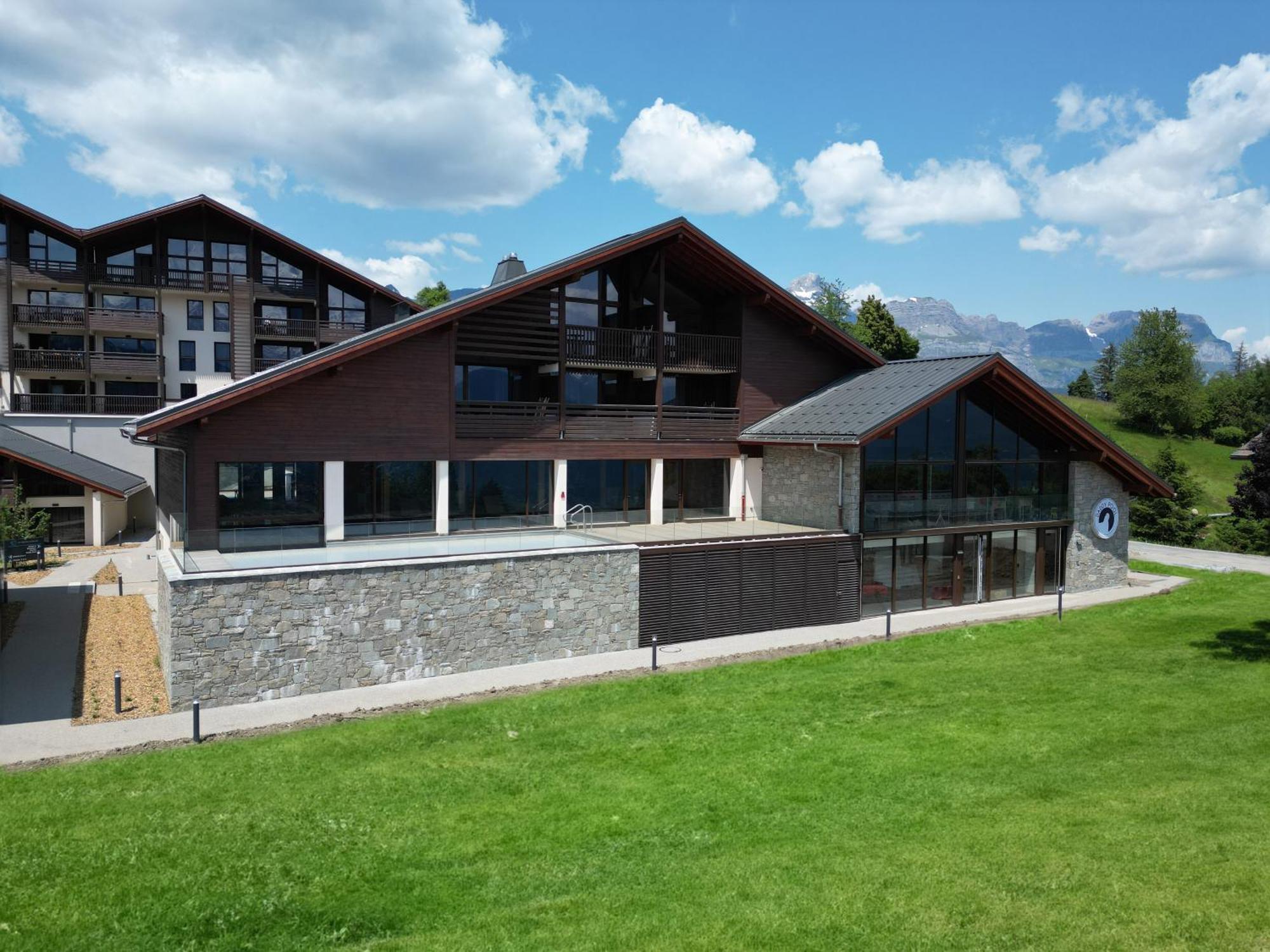 Terresens - Les Roches Blanches Aparthotel Combloux Luaran gambar