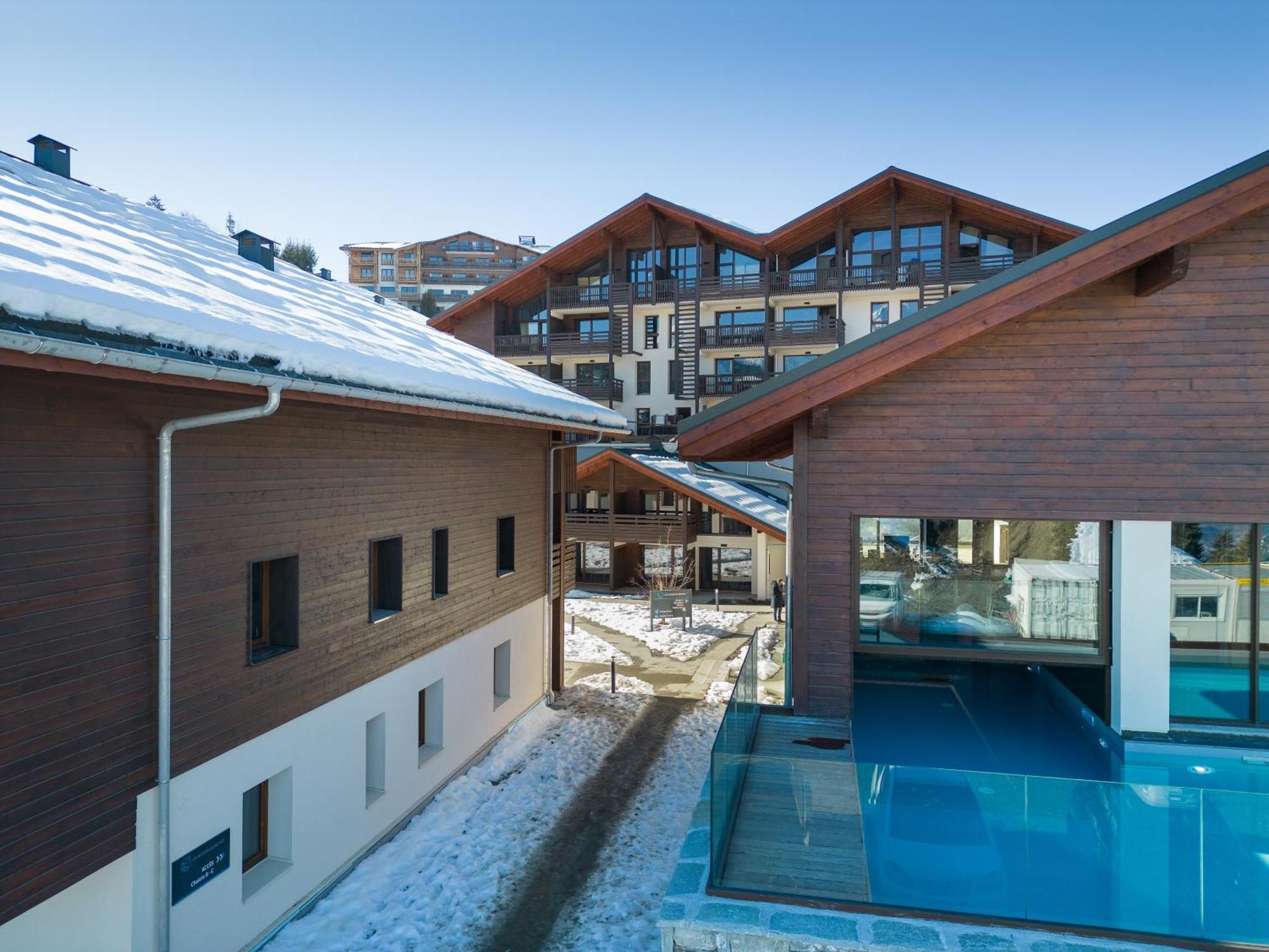 Terresens - Les Roches Blanches Aparthotel Combloux Luaran gambar